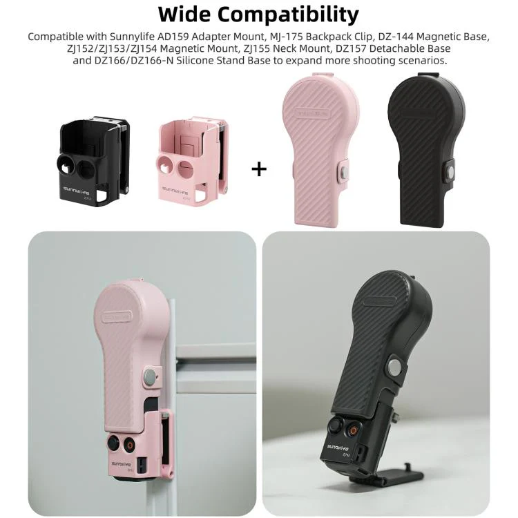For DJI Osmo Pocket 4 / 3 Sunnylife Colorful Bulb-Shaped Gimbal Cover Camera Protector Screen Protective Shell(Grey) - Image 13