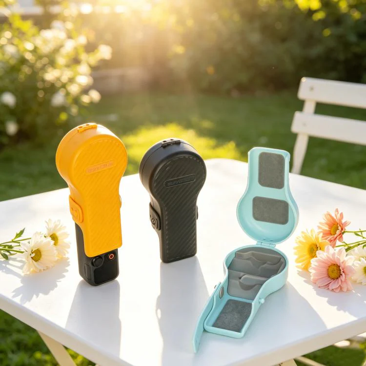 For DJI Osmo Pocket 4 / 3 Sunnylife Colorful Bulb-Shaped Gimbal Cover Camera Protector Screen Protective Shell(Pink) - Image 2
