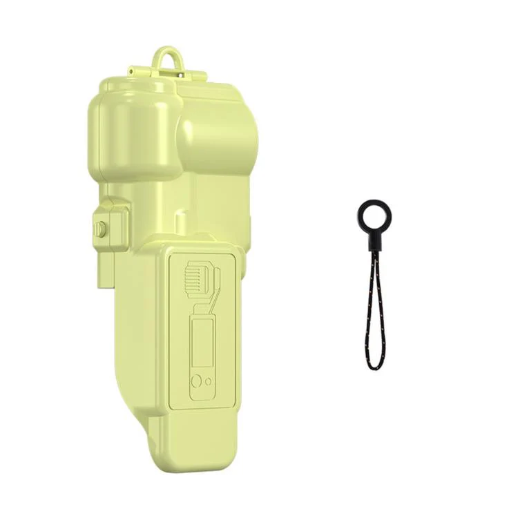 For DJI Osmo Pocket 4 BRDRC Lens Case Screen Protector(Yellow)