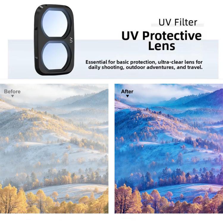 For DJI Osmo Pocket 4P  Camera Lens Filters(Black Mist 1/4) - Image 7
