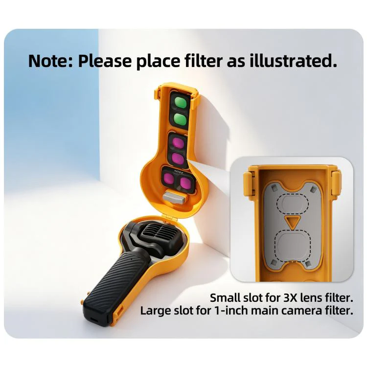 For DJI Osmo Pocket 4P Sunnylife Bulb-Shaped Gimbal Camera Protective Cover Storage Box with Lanyard, Model:OP4-K245 Standard(Creamy Yellow) - Image 4