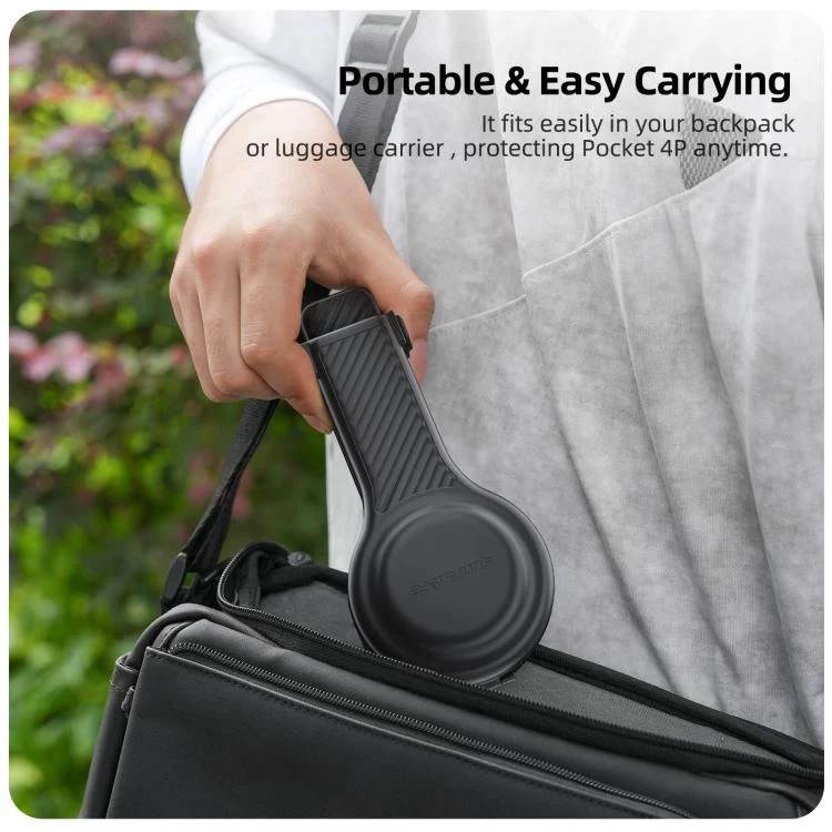 For DJI Osmo Pocket 4P Sunnylife Bulb-Shaped Gimbal Camera Protective Cover Storage Box with Lanyard, Model:OP4-K245 Standard(Pumpkin Yellow) - Image 15