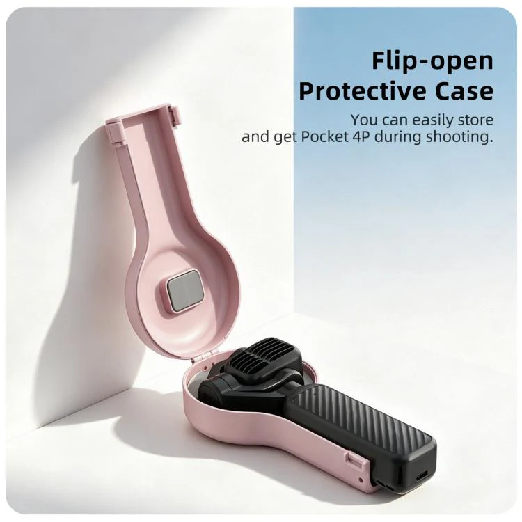 For DJI Osmo Pocket 4P Sunnylife Bulb-Shaped Gimbal Camera Protective Cover Storage Box with Lanyard, Model:OP4-K246 Upgraded(Purple) - Image 7
