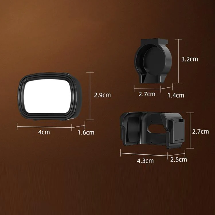 For DJI Pocket 4 BRDRC Portable Handheld Magnetic Selfie Light(Black) - Image 3