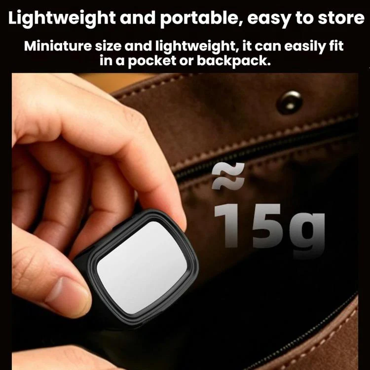 For DJI Pocket 4 BRDRC Portable Handheld Magnetic Selfie Light(Black) - Image 7