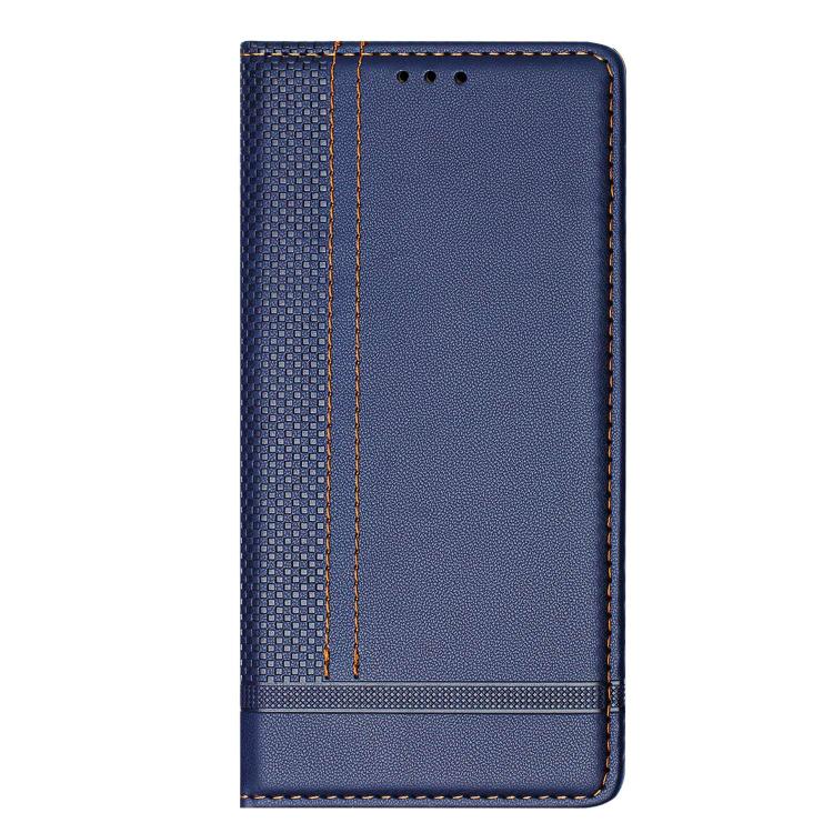 For Doogee N60 Pro Stitching Design Scratch-Resistant Vegan Leather Phone Case(Blue) - Image 2