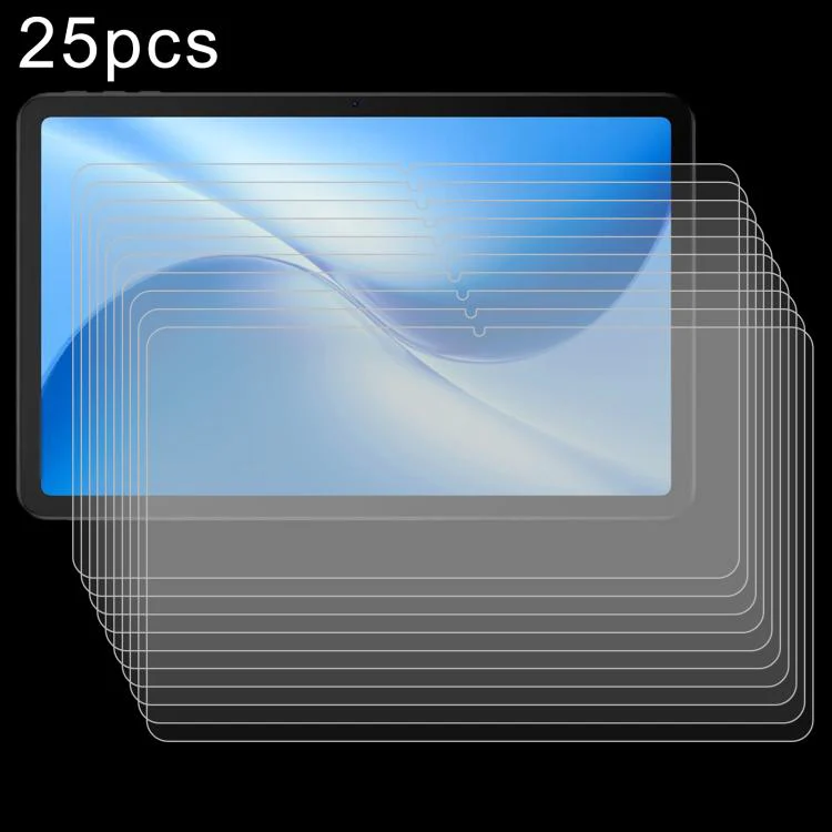 For Doogee U12 12 inch 25pcs 9H 0.3mm Explosion-proof Tempered Glass Film