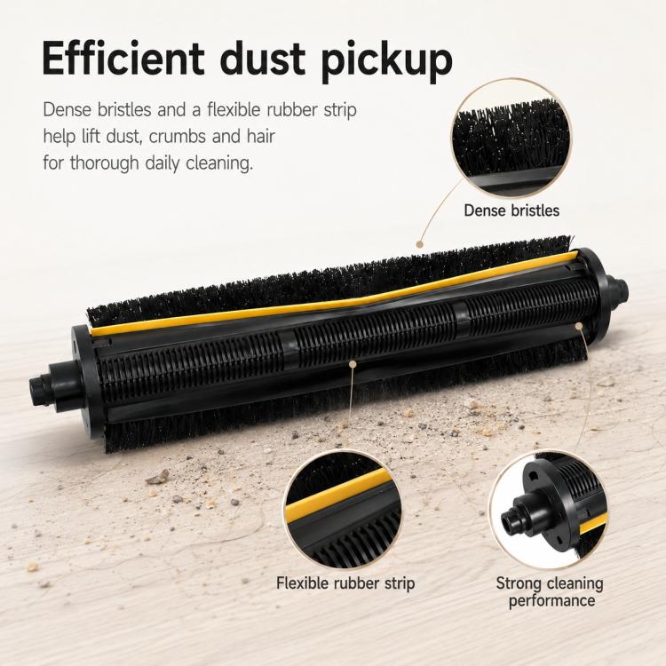 For Dreame P50 Pro Robot Vacuum Cleaner Replacement Parts, Specification:Hair Cutting Roller Brush - Image 5
