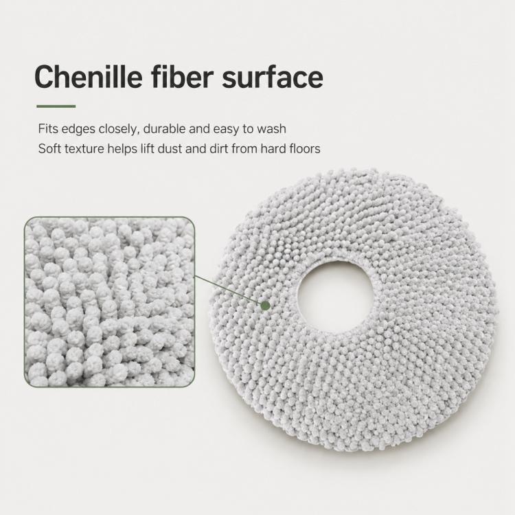 For Dreame P50 Pro Robot Vacuum Cleaner Replacement Parts, Specification:Mop Pad - Image 5