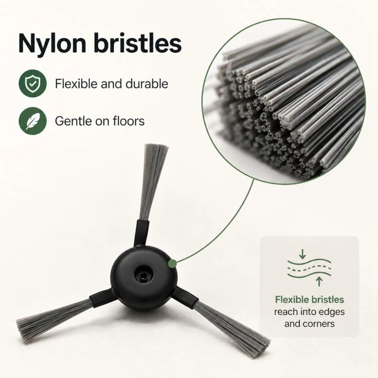 For Dreame P50 Pro Robot Vacuum Cleaner Replacement Parts, Specification:Side Brush - Image 5