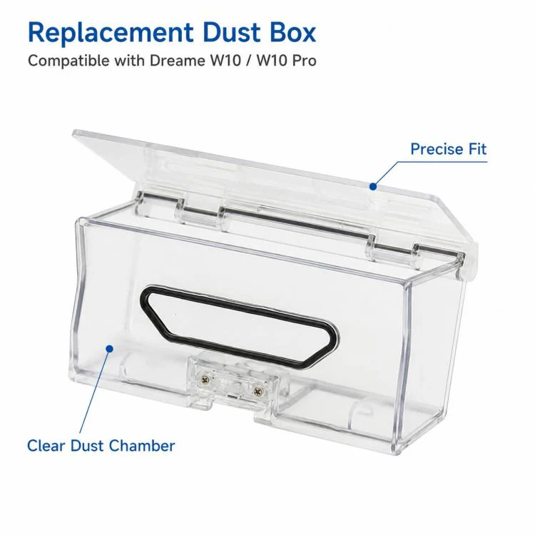 For Dreame W10 / W10 Pro Robot Vacuum Cleaner Replacement Parts, Filter-Free Dust Box - Image 3