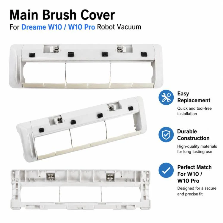For Dreame W10 / W10 Pro Robot Vacuum Cleaner Replacement Parts, Main Brush Cover - Image 7