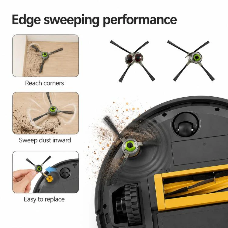 For Ecovacs DEEBOT DD35 / DD56 / DD33 / DD37 Replacement Parts, 13pcs Combo - Image 7