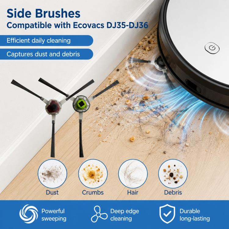 For Ecovacs DEEBOT DJ35 / DJ36 Replacement Parts, Dual Side Brush - Image 8