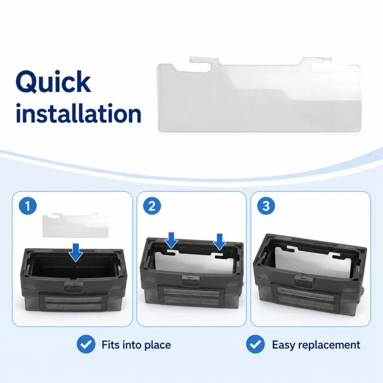 For Ecovacs DEEBOT DJ35 / DJ36 Replacement Parts, Dust Box Flap - Image 5