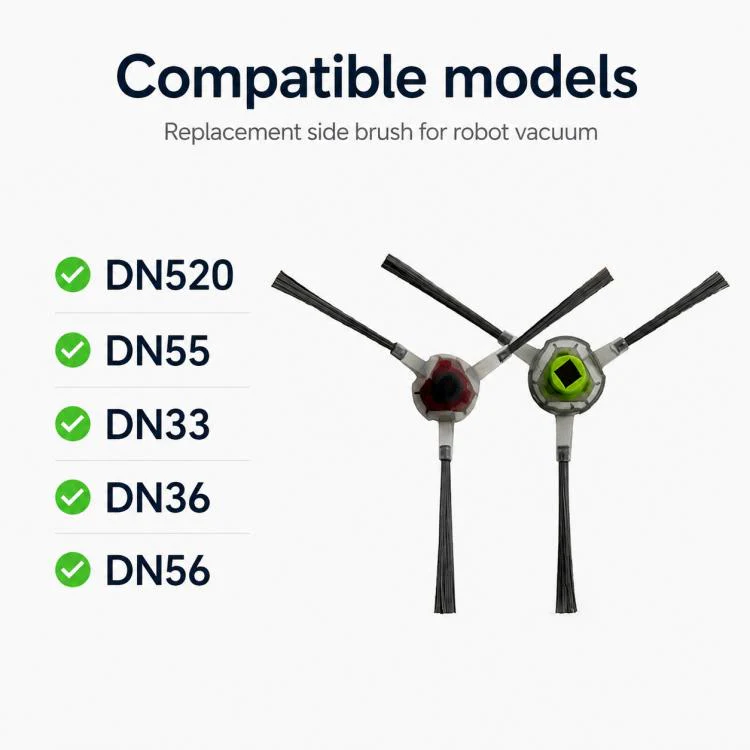 For Ecovacs DEEBOT DN520 / DN55 / DN33 / DN35 / DN36 / DN56 Replacement Parts, Dual Side Brush - Image 3