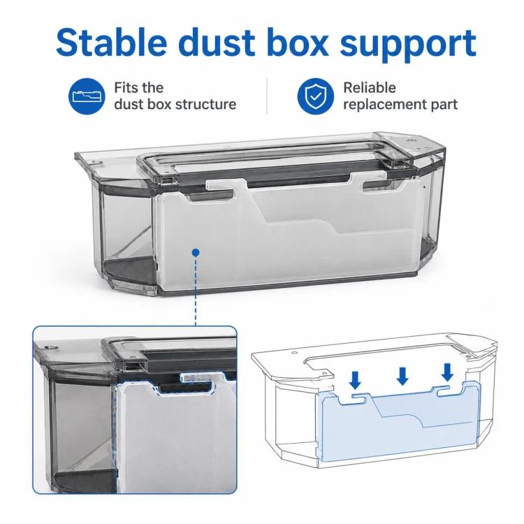 For Ecovacs DEEBOT DN520 / DN55 / DN33 / DN35 / DN36 / DN56 Replacement Parts, Dust Box Flap - Image 7