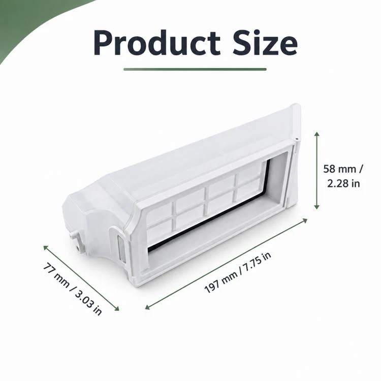 For Ecovacs DEEBOT N20 Pro / N20 Plus / N20 Replacement Parts, Filter-Free Dust Box - Image 3