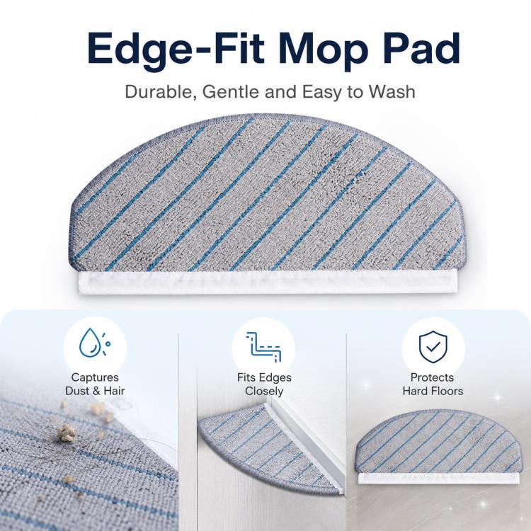 For Ecovacs DEEBOT N20 Pro / N20 Plus / N20 Replacement Parts, Washable Mop Pad - Image 4