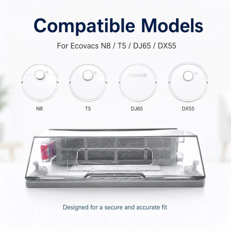 For Ecovacs DEEBOT T5 / T5 Max / N5 / N8 / DV35 / DJ65 / DX55 Replacement Parts, Dust Box - Image 3