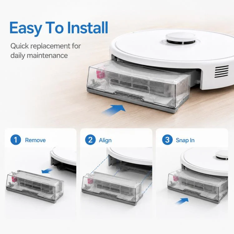 For Ecovacs DEEBOT T5 / T5 Max / N5 / N8 / DV35 / DJ65 / DX55 Replacement Parts, Dust Box - Image 6