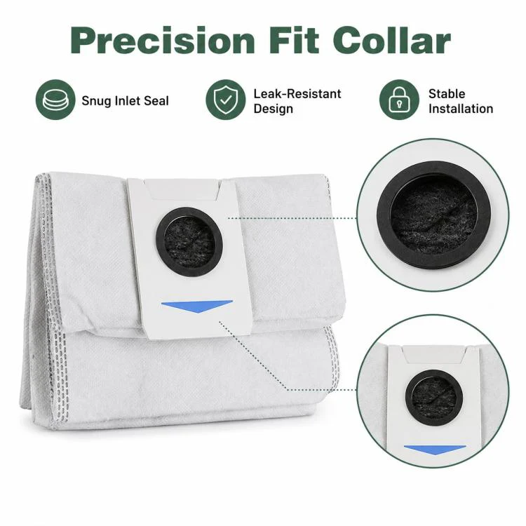 For Ecovacs DEEBOT X1 OMNI / X1 TURBO / X1S PRO Replacement Parts, Activated Carbon Dust Bag - Image 6