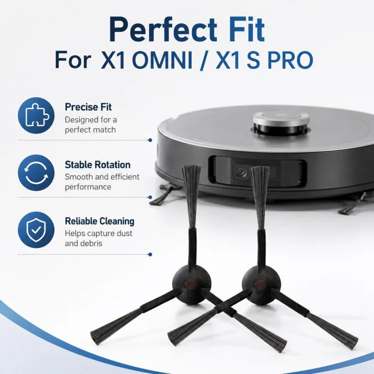For Ecovacs DEEBOT X1 OMNI / X1 TURBO / X1S PRO Replacement Parts, Dual Side Brush - Image 3
