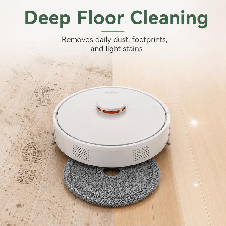 For Ecovacs DEEBOT X1 OMNI / X1 TURBO / X1S PRO Replacement Parts, Grey Mop Pad - Image 8