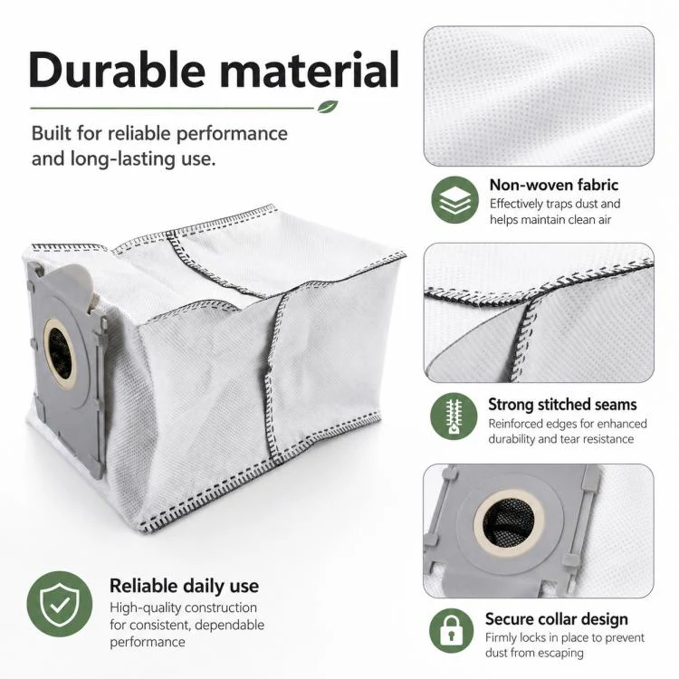 For Ecovacs DEEBOT X11 / X11 Pro Replacement Parts, Auto Refill and Drain Version Dust Bag - Image 6