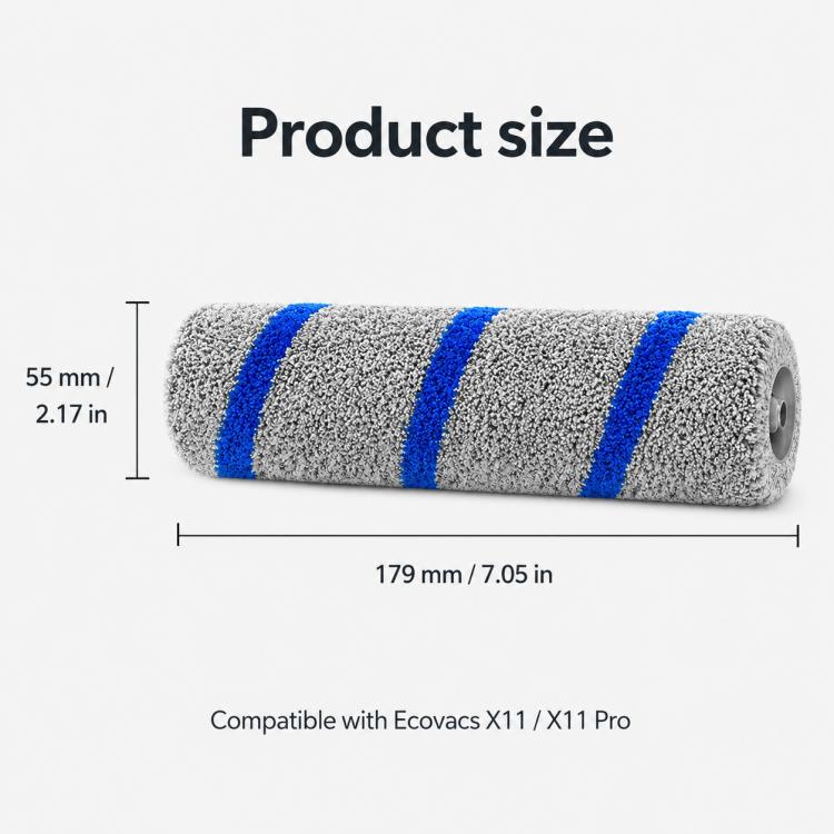 For Ecovacs DEEBOT X11 / X11 Pro Replacement Parts, Roller Mop - Image 3
