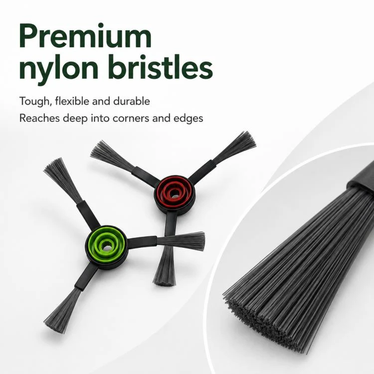 For Ecovacs DEEBOT X1S / X1S Pro Replacement Parts, Dual Grey Side Brush - Image 3