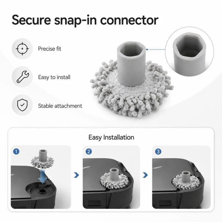 For Ecovacs DEEBOT X2S Replacement Parts, Edge Mop Pad - Image 5