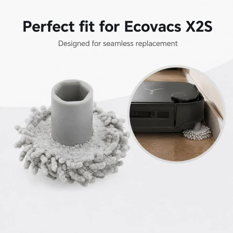 For Ecovacs DEEBOT X2S Replacement Parts, Edge Mop Pad - Image 6