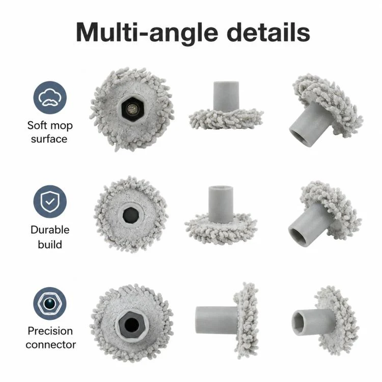 For Ecovacs DEEBOT X2S Replacement Parts, Edge Mop Pad - Image 7