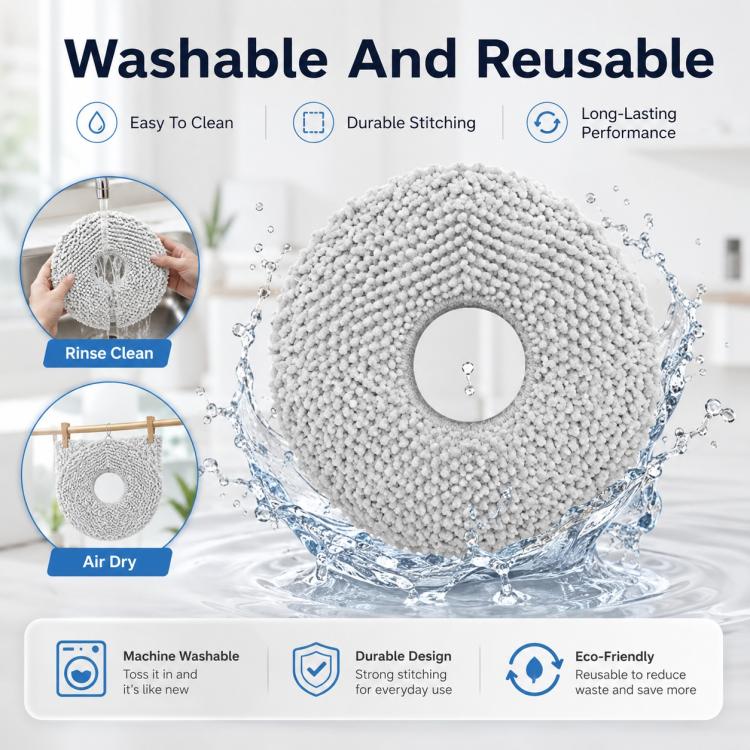 For Ecovacs DEEBOT X2S Replacement Parts, Mop Pad - Image 6