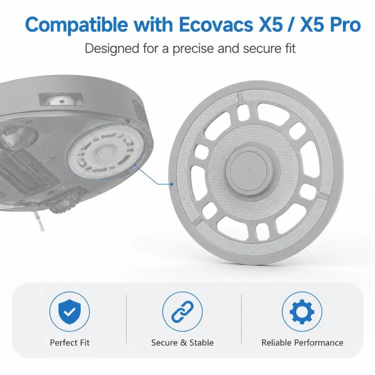 For Ecovacs DEEBOT X5 / X5 Pro / X5 Max / X5 Pro Plus Replacement Parts, Mop Pad Holder - Image 3