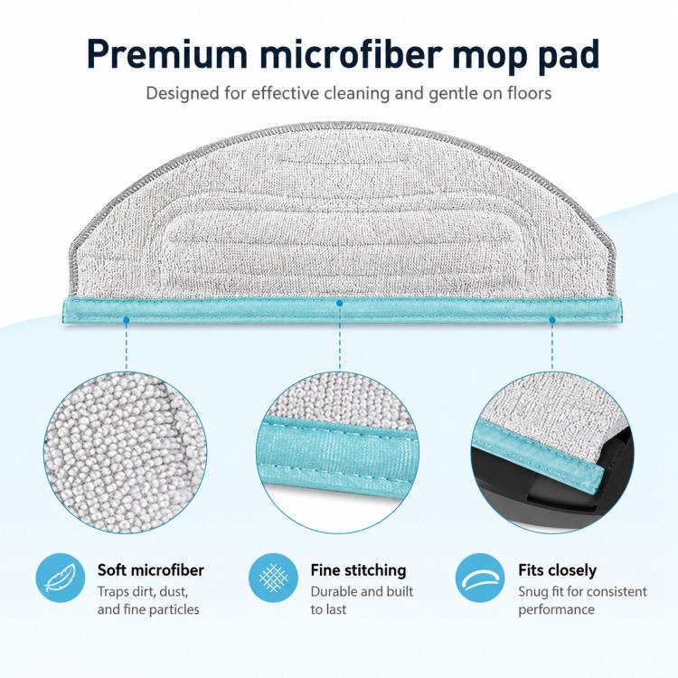 For Ecovacs Yeedi CC Robot Vacuum Mop Replacement Parts, Specification:Mop Pad - Image 4