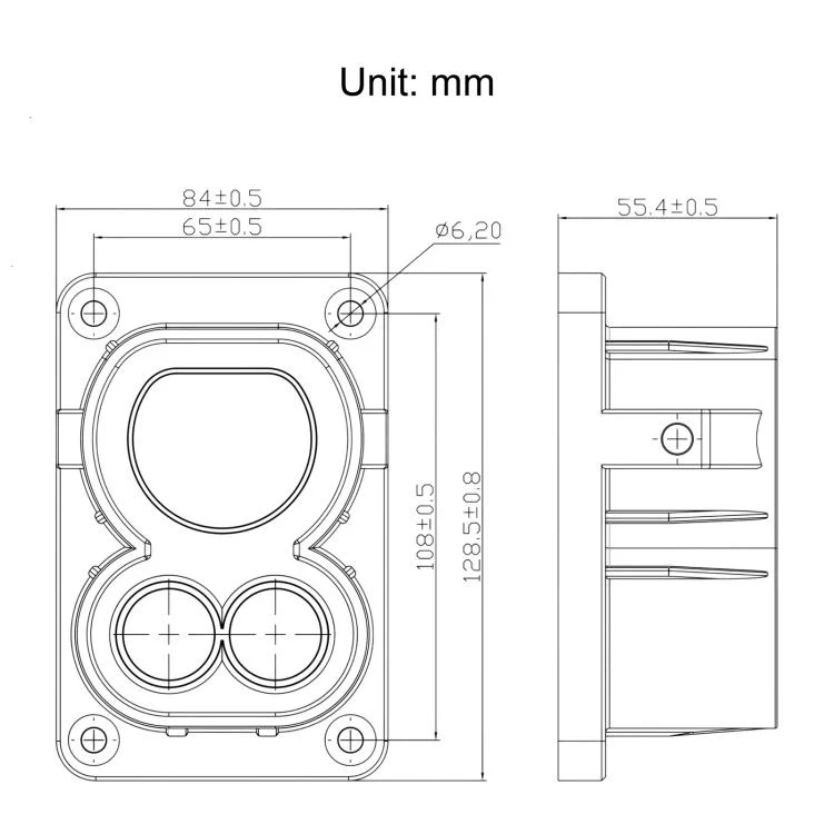 For EU CCS2 DC EV Charging Connector Bracket - Image 9