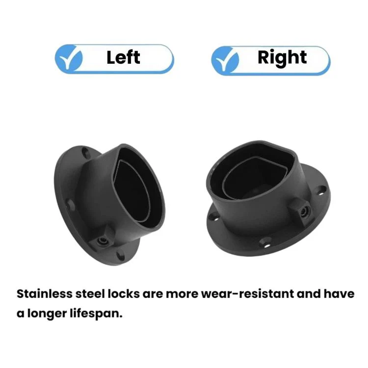 For EU Type 2 EV Charging Pile Round Empty Charging Connector Dock Bracket - Image 8