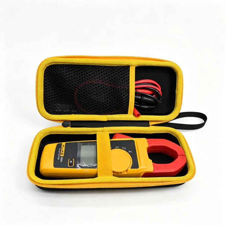 For Fluke 323 / 324 / 325 / 302 / 303 / 305 Clamp Meter Portable Hard Carrying Case Storage Bag - Image 3