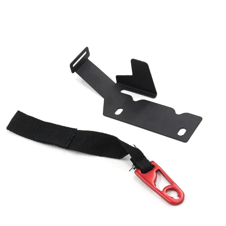 For Ford F-150 2009-2018 Car Rear Seat Release Belt with Buckle(Red) - Image 2