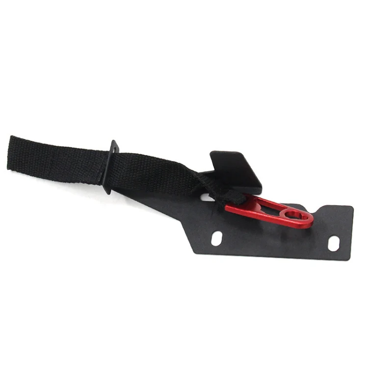 For Ford F-150 2009-2018 Car Rear Seat Release Belt with Buckle(Silver) - Image 3