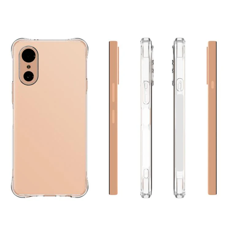 For Fujitsu Arrows We3 Shockproof Non-slip Thickening TPU Phone Case(Transparent) - Image 2