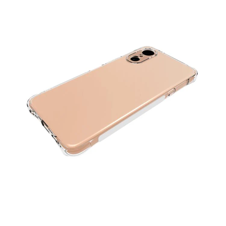 For Fujitsu Arrows We3 Shockproof Non-slip Thickening TPU Phone Case(Transparent) - Image 5