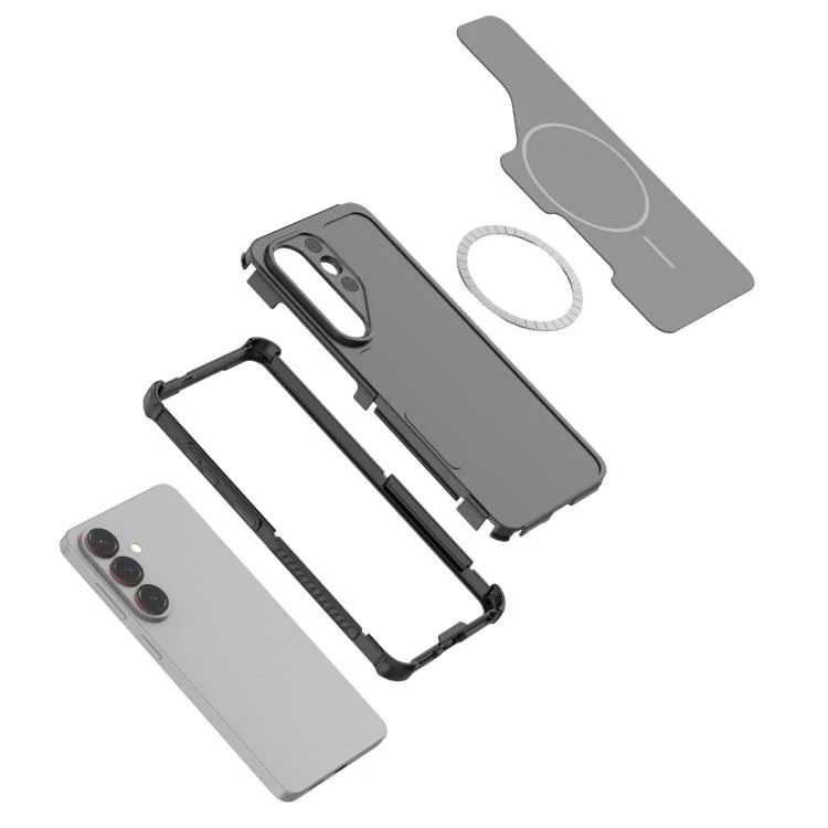 For Galaxy S26 5G Heat Dissipation Air Shockproof TPU + PC Magsafe Phone Case(Blue) - Image 5