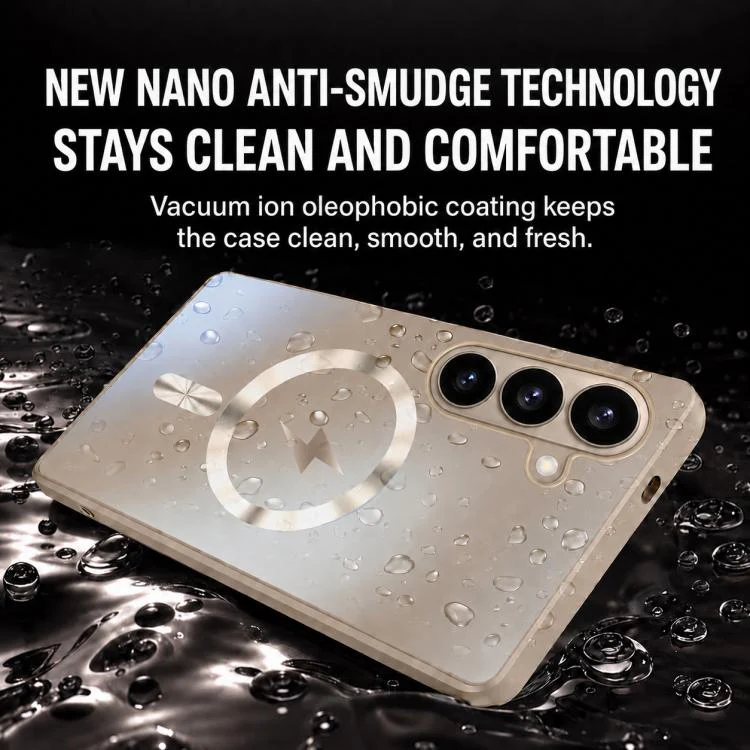 For Galaxy S26+ 5G Vacuum Electroplated Magnetic Phone Case(Purple) - Image 8
