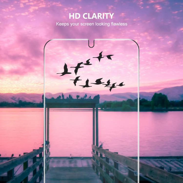For Galaxy S26 FE 5G 2pcs ENKAY 0.18mm High Aluminum-silicon Tempered Glass Film, Support Ultrasonic Fingerprint Unclock - Image 7