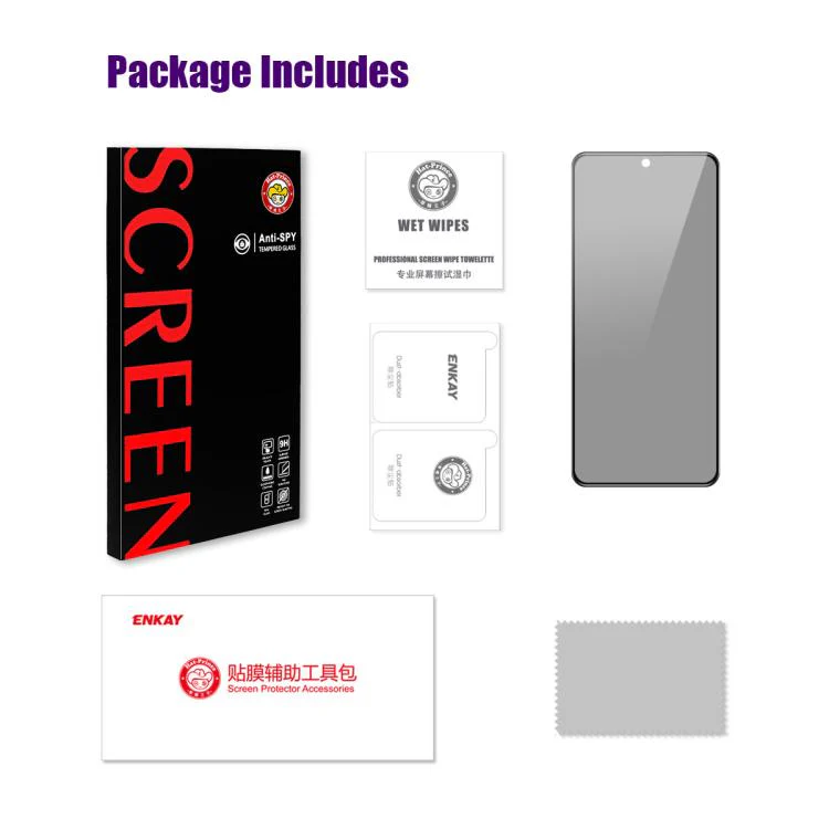 For Galaxy S26 FE 5G ENKAY Hat-Prince 28 Degree Anti-peeping Privacy Silk Screen Tempered Glass Film - Image 7