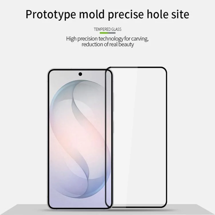 For Galaxy S26 FE 5G MOFI 9H 2.5D Full Screen Tempered Glass Film(Black) - Image 2