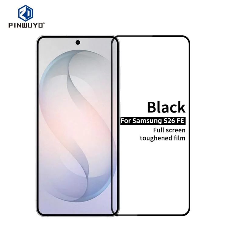 For Galaxy S26 FE 5G PINWUYO 9H 2.5D Full Screen Tempered Glass Film(Black)